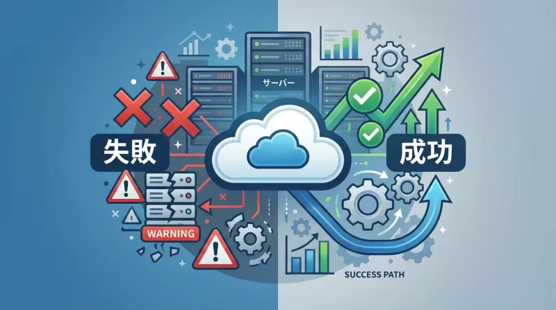 クラウド移行でよくある失敗例と原因